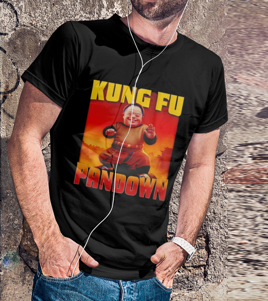 Kung Fu Pandown Kung Fu Mastery Empowerment Mood Xa T-Shirt