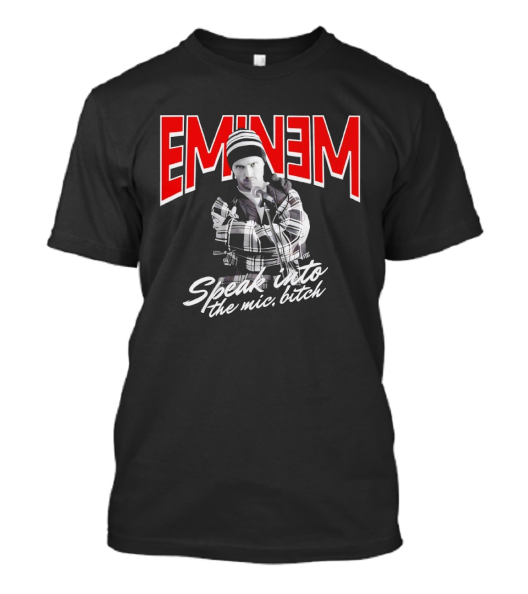 Eminem Speak Into The Mic Bitch T-Shirt