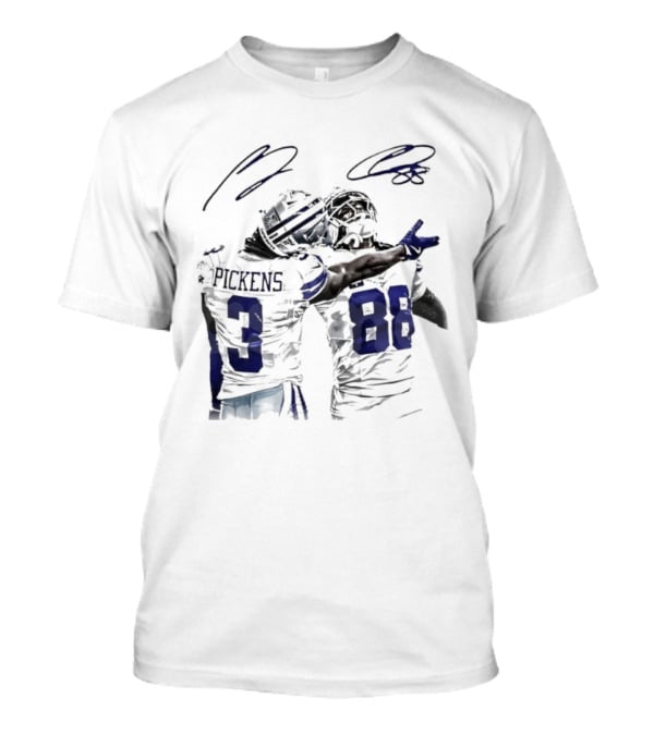 CeeDee Lamb And George Pickens NFL Football Duo 3 And 88 T-Shirt