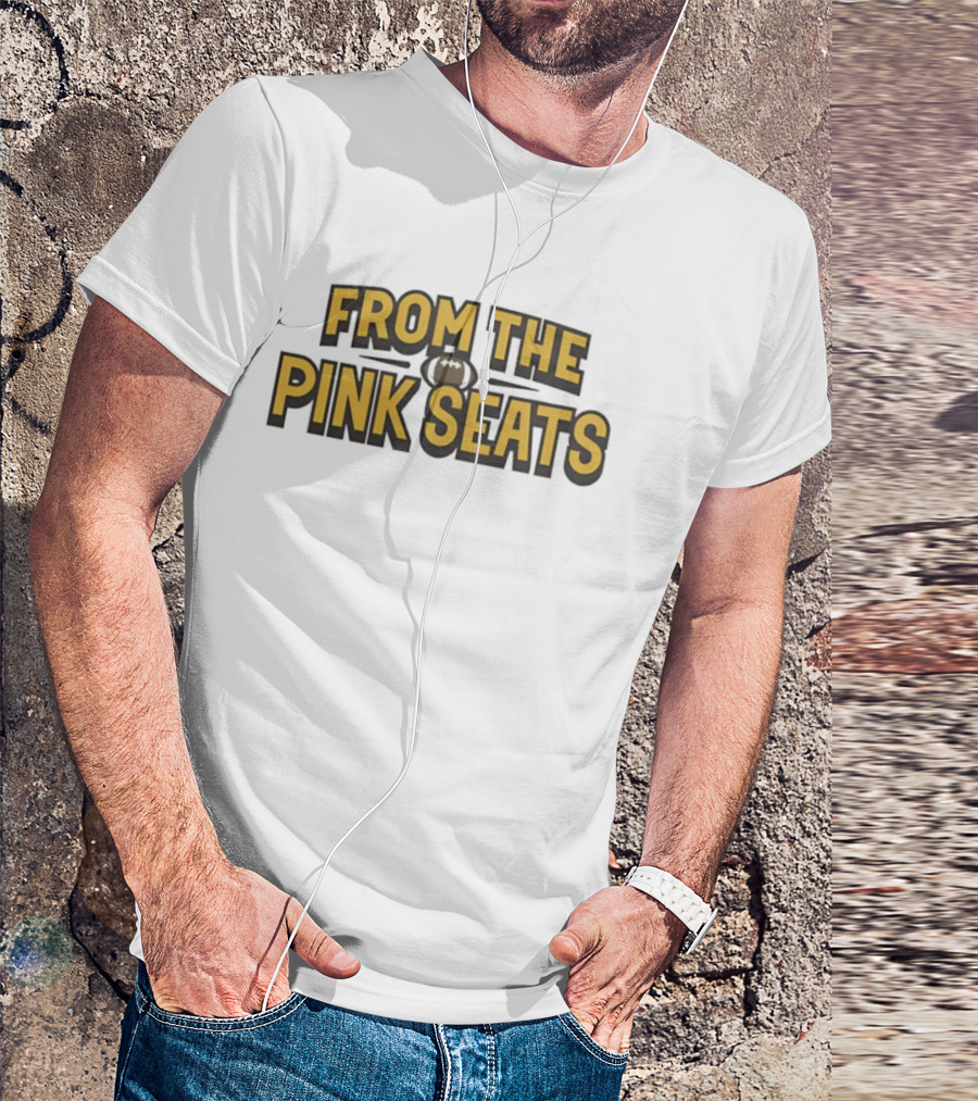 From The Pink Seats Basketball Iconic Court Perspective T-Shirt