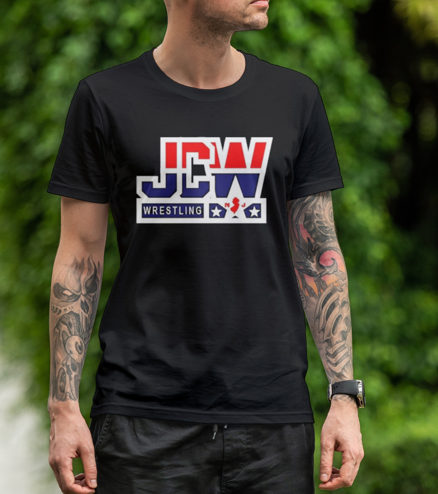 JCW Wrestling NJ Stars T-Shirt