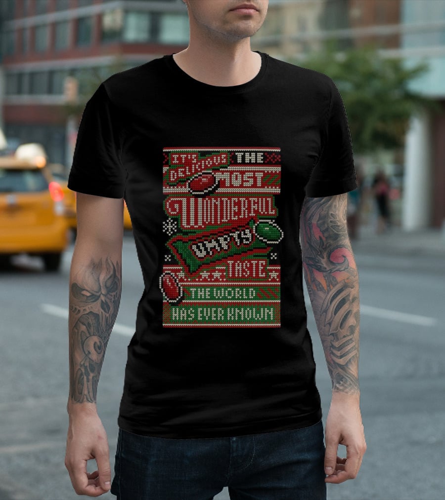 Judge Dredd Umpty Candy It's the Most Wonderful Taste the World Has Ever Known T-Shirt