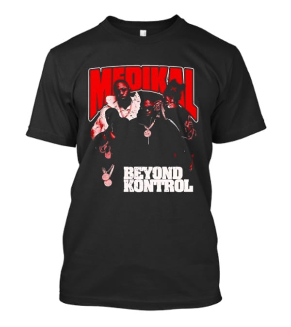 Medikal Beyond Kontrol Ghanaian Rapper Group Portrait T-Shirt