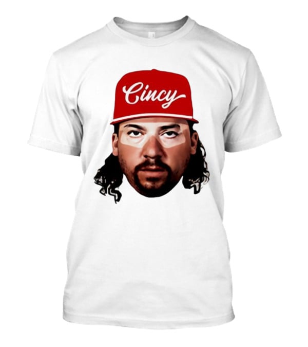 Kenny Powers Cincy Red Cap Character Portrait T-Shirt