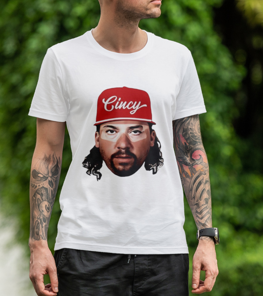 Kenny Powers Cincy Red Cap Character Portrait T-Shirt
