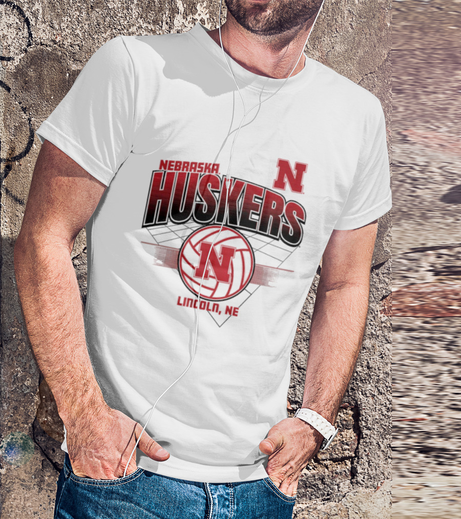 Nebraska Huskers Volleyball Lincoln Nebraska T-Shirt