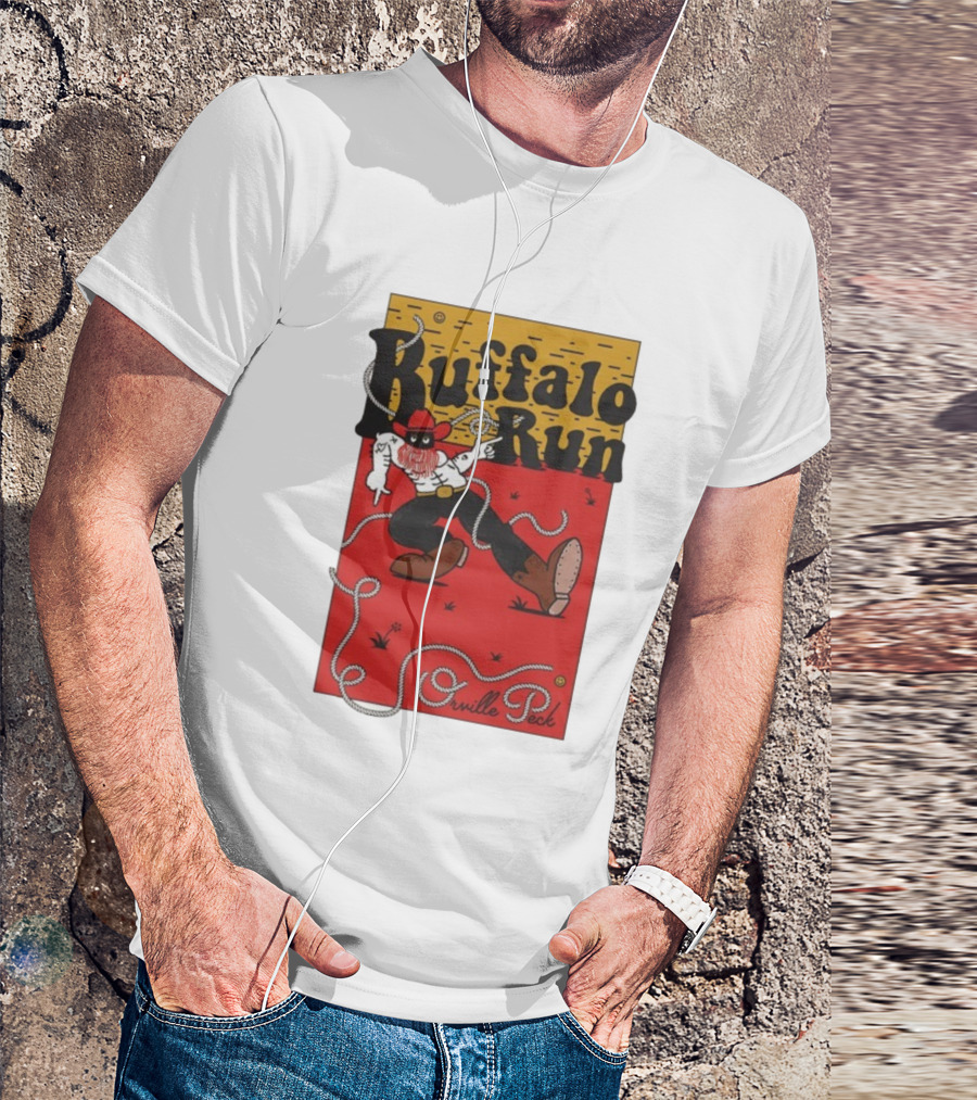Buffalo Run Orville Peck Rope Cowboy Red Hat Boots T-Shirt