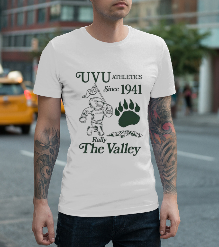 UVU Athletics Since 1941 Rally The Valley T-Shirt