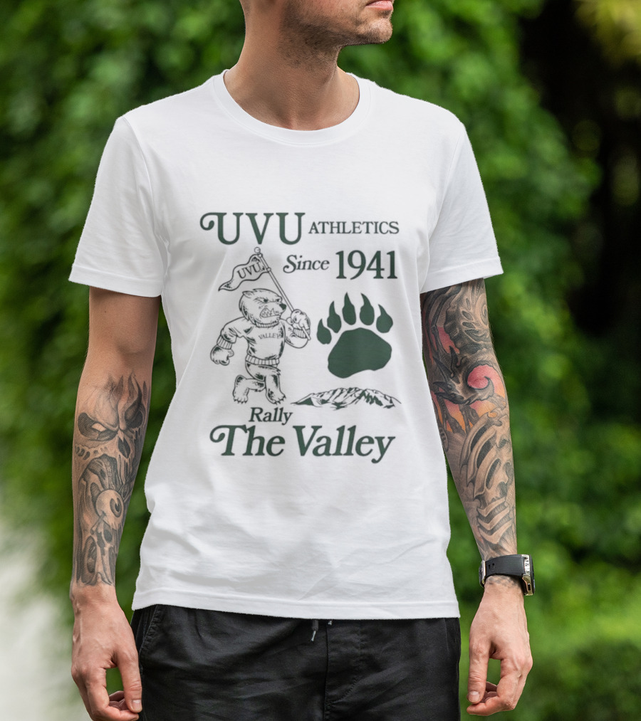 UVU Athletics Since 1941 Rally The Valley T-Shirt