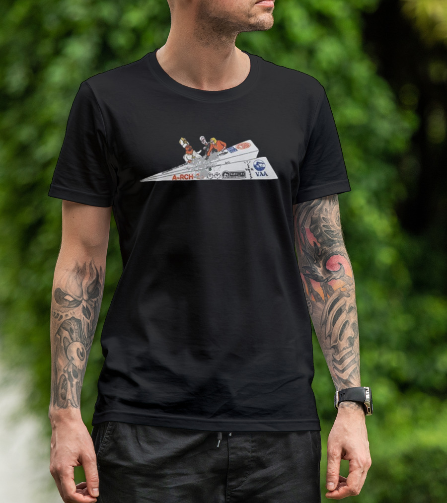 Cactus Jack Virgil Abloh Flight Plane A-RCH 2 VAA Nike Creative Collaboration T-Shirt