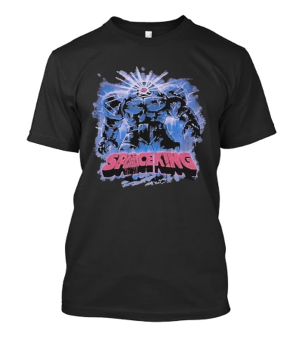 Space King Giant Robot Cosmic Warrior Vintage Design T-Shirt