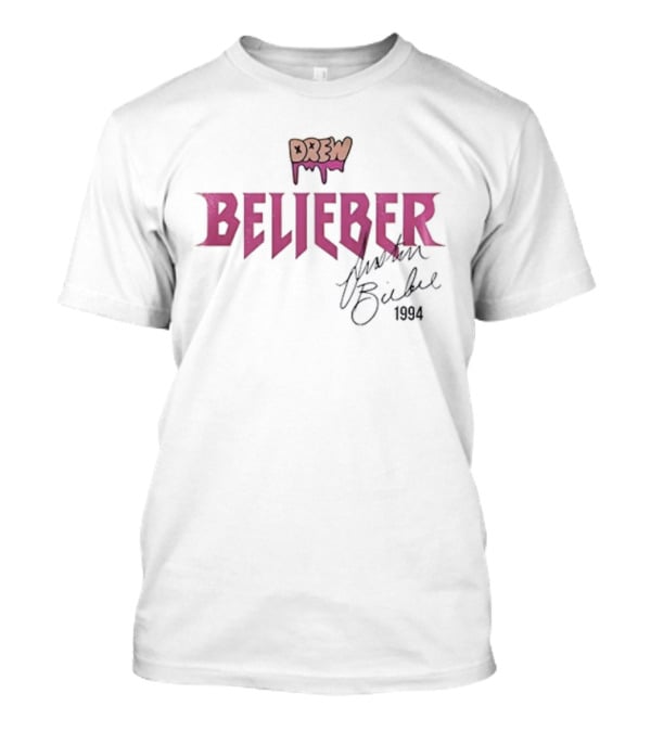 Drew Belieber Justin Bieber Signature 1994 T-Shirt