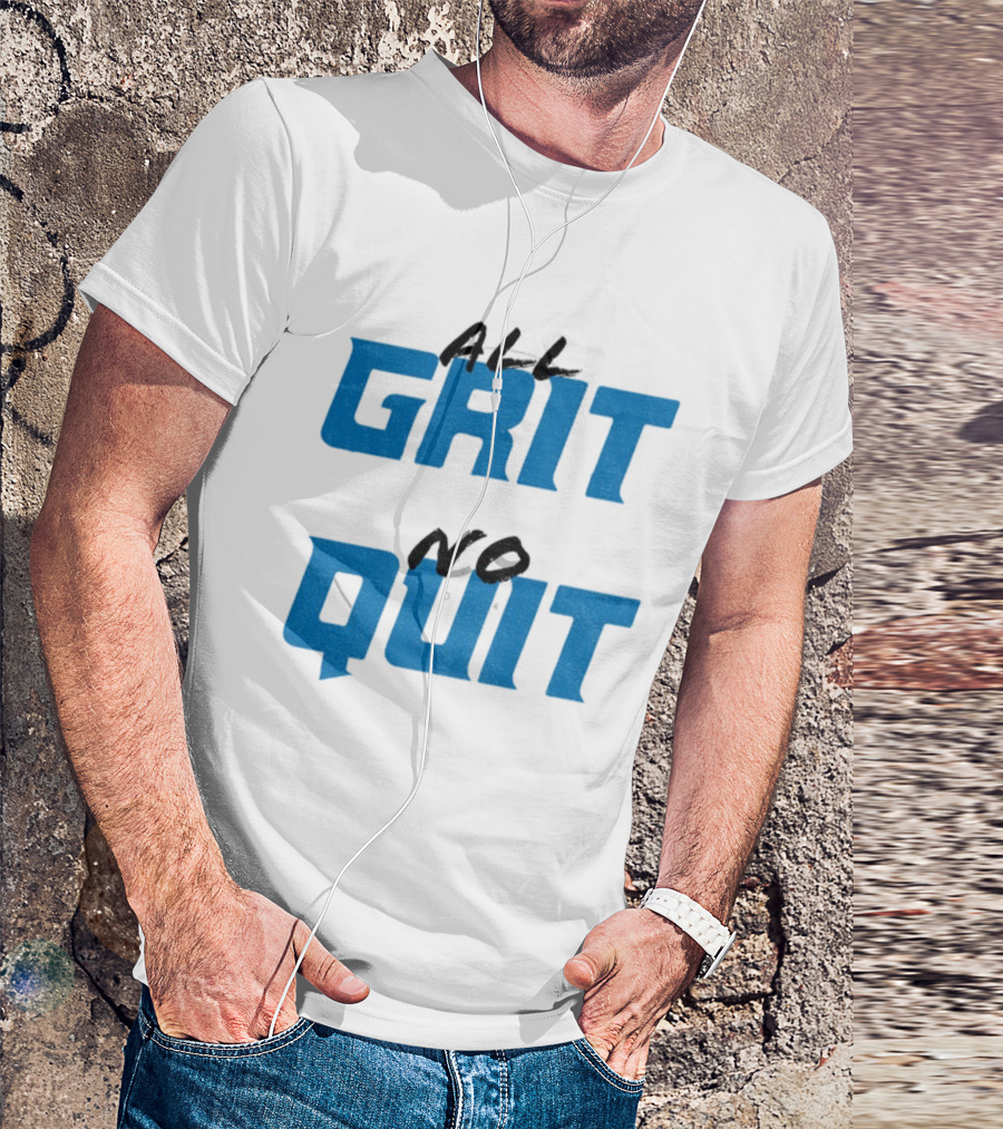 Detroit Lions NFL All Grit No Quit 2025 T-Shirt