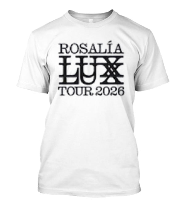 Rosalía LUX Tour 2026 Europe UK North America Schedule Dates T-Shirt