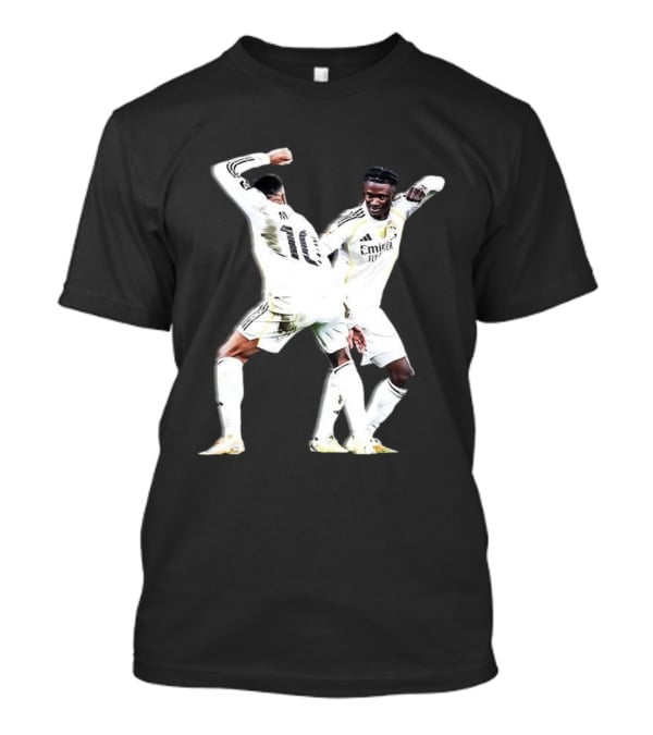 Kylian Mbappé Eduardo Camavinga Real Madrid Celebration T-Shirt