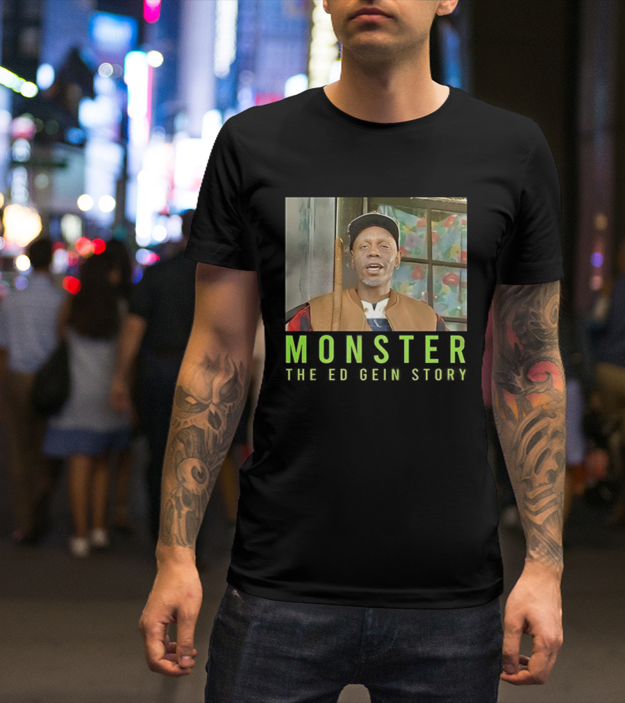Monster The Ed Gein Story Character Portrait T-Shirt