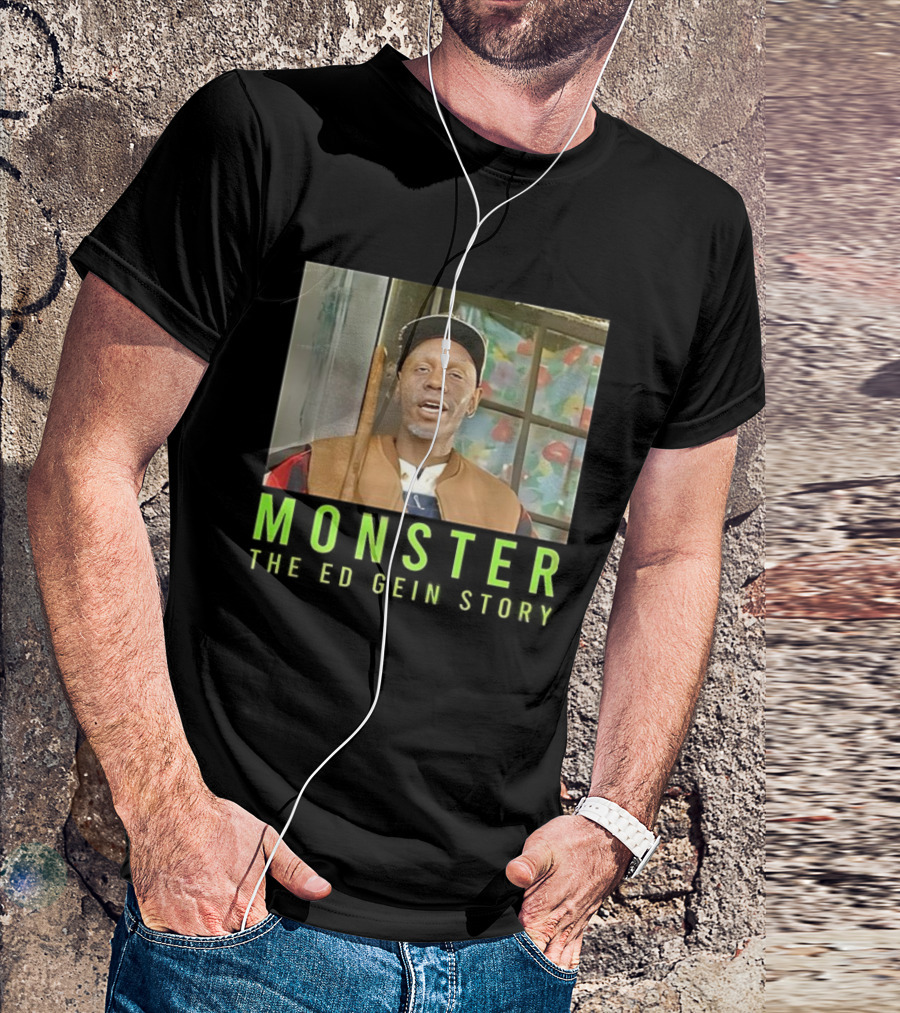 Monster The Ed Gein Story Character Portrait T-Shirt