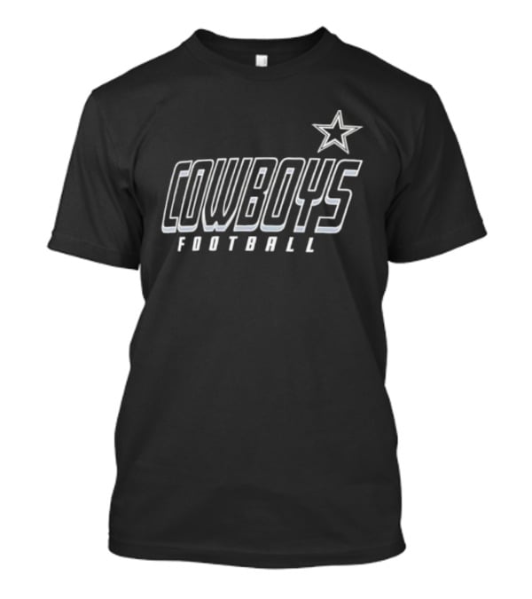 Cowboys Football Star Logo Stylish Apparel T-Shirt