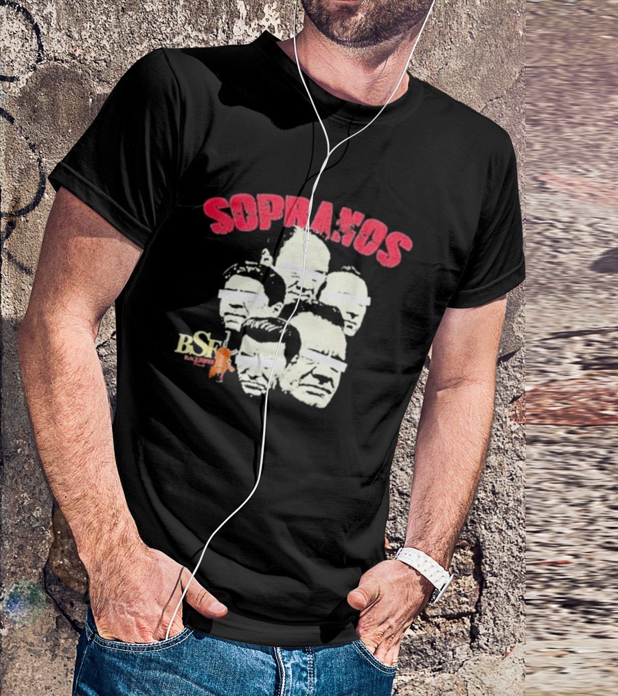 BIG BSF These Are The Real Sopranos Faces T-Shirt