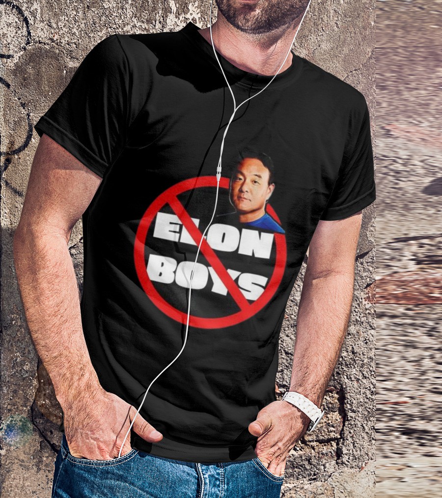 Elon Boys No Symbol Parody With Celebrity Face T-Shirt