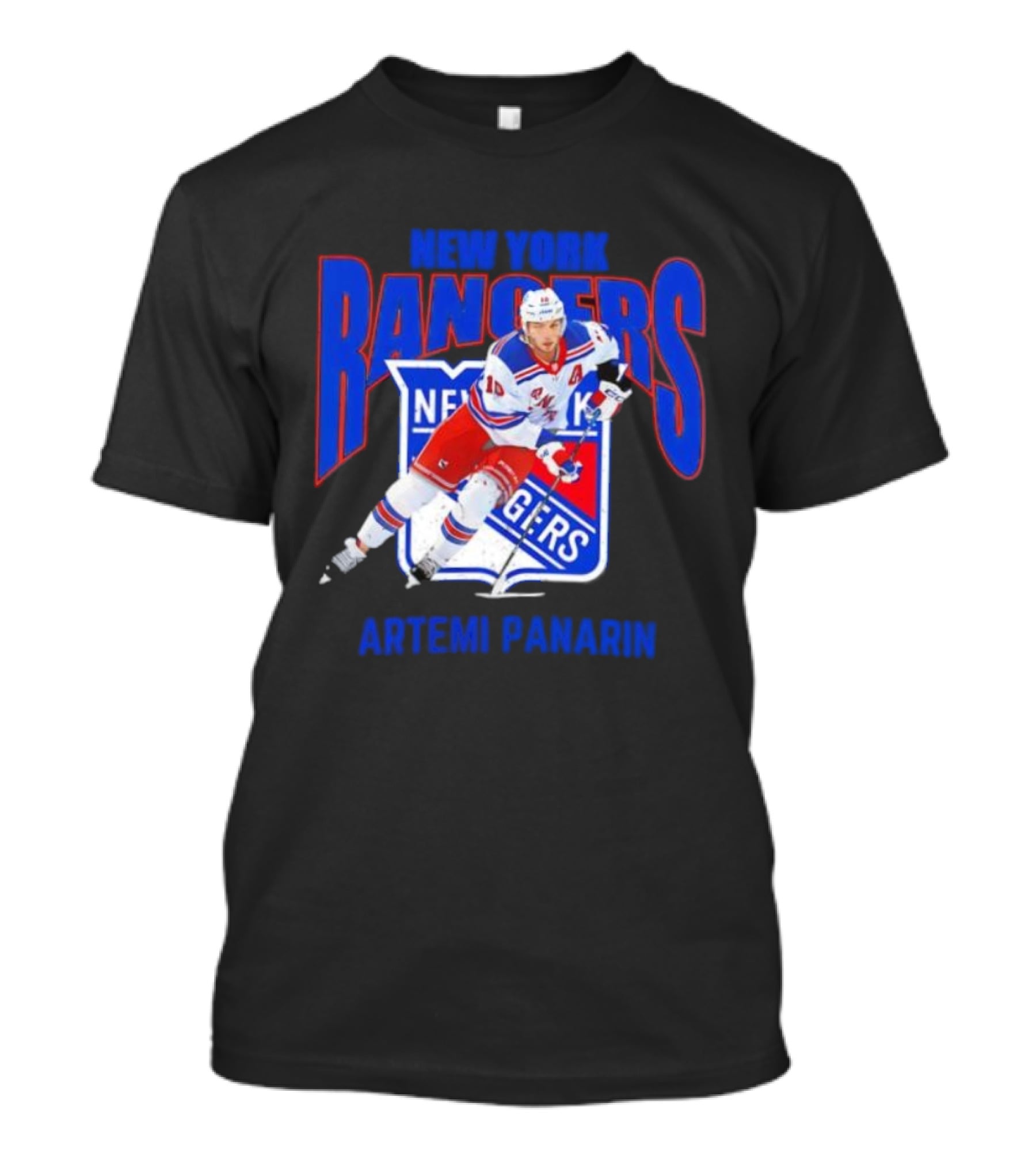 New York Rangers Artemi Panarin Playoffs T-Shirt
