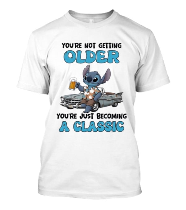 Stitch You're Not Getting Older You're Just Becoming A Classic Popsicle Outfit T-Shirt