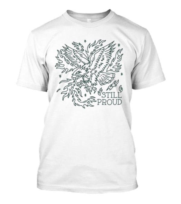 Philadelphia Eagles Still Proud Eagle Sketch T-Shirt