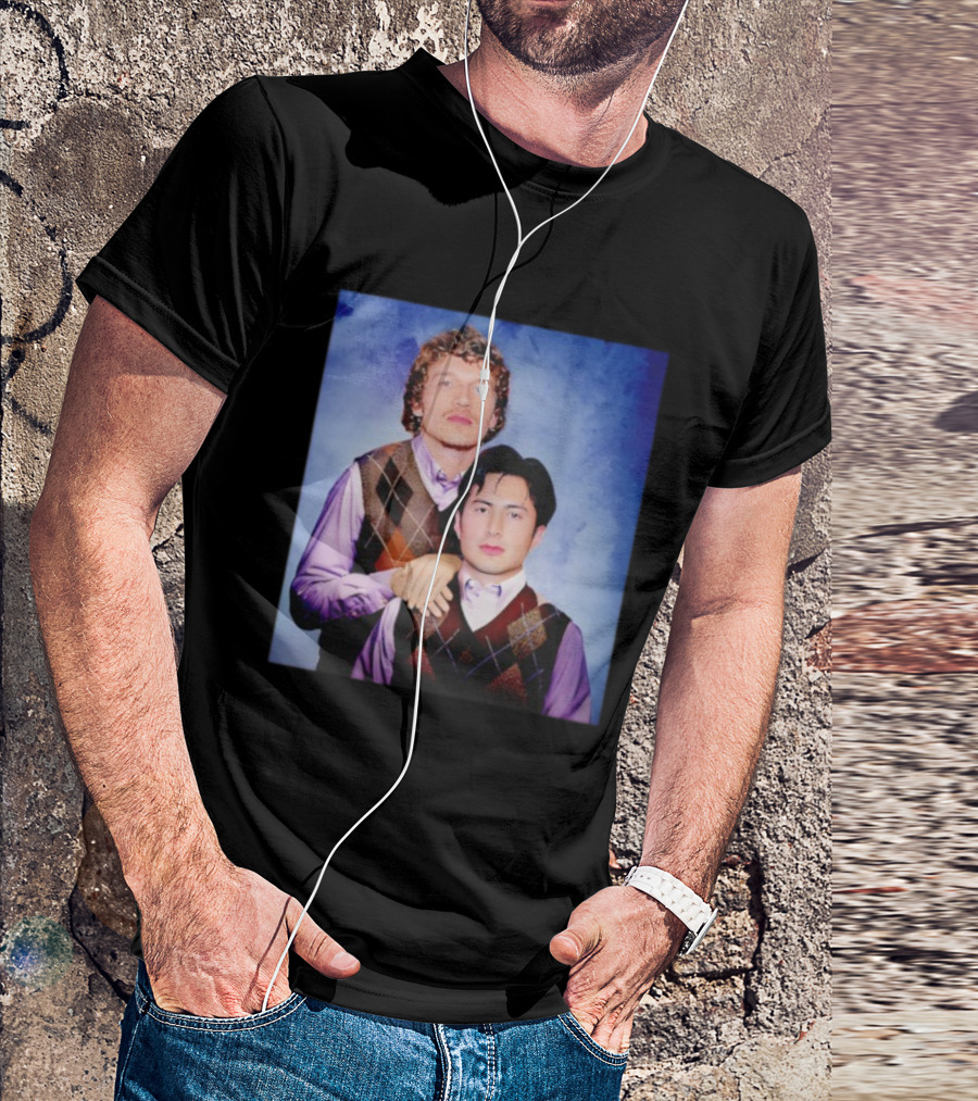 Shane Hollander Ilya Rozanov Step Brothers Argyle Sweaters Portrait T-Shirt