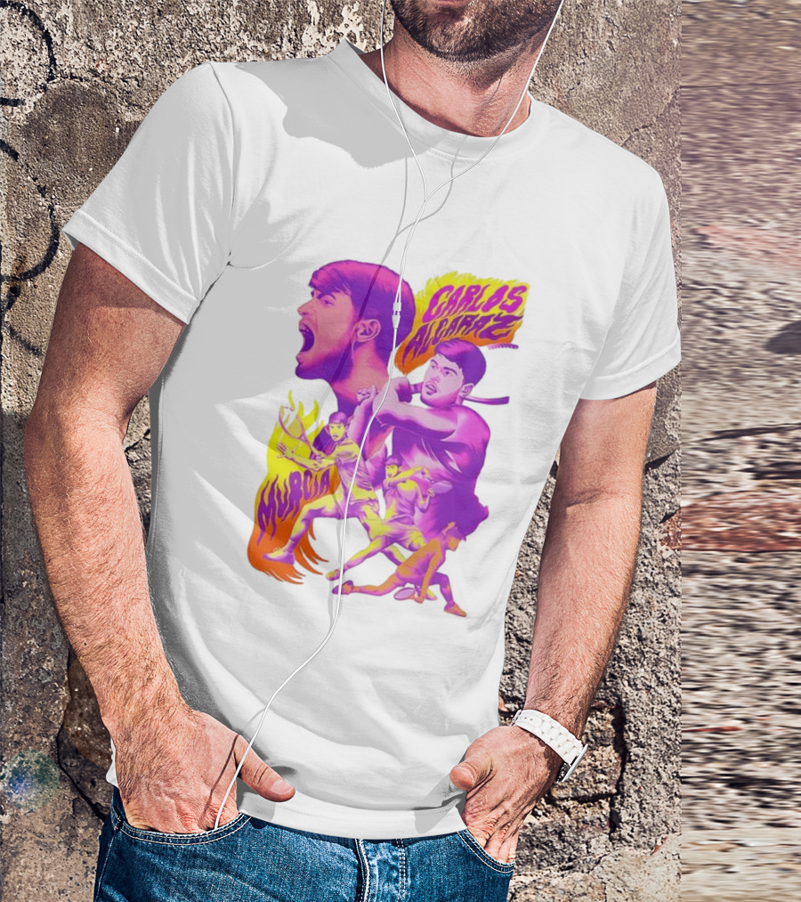 Carlos Alcaraz Murcia Tennis Legend Illustrated Champion T-Shirt