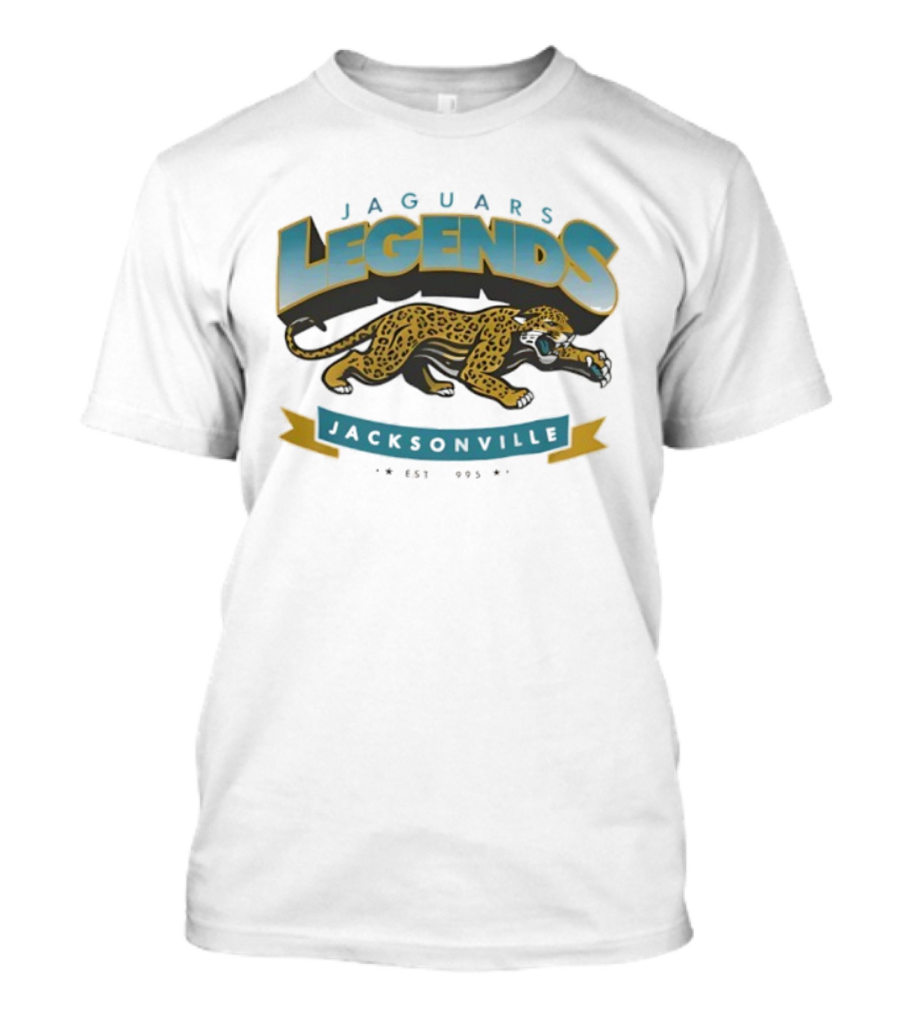 Jaguars Legends Jacksonville NFL Est 1995 T-Shirt