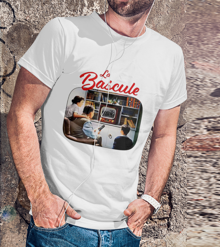 La Bascule Retro Family Ing Television Scene T-Shirt