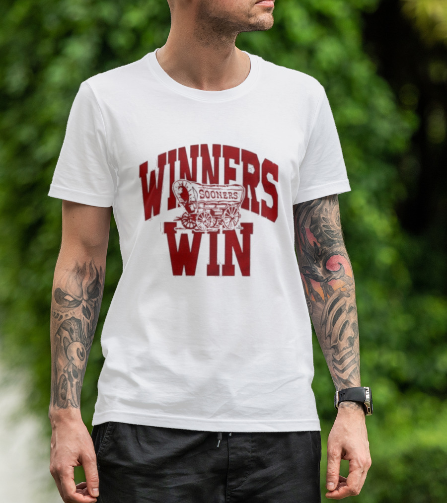 Oklahoma Sooners Winners Win Football Success T-Shirt