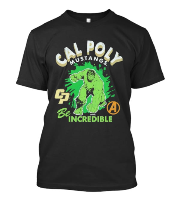 Cal Poly Mustangs Be Incredible Hulk Avengers T-Shirt