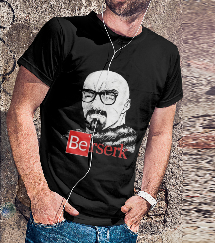 Breaking Bad Walter White Berserk Fusion T-Shirt