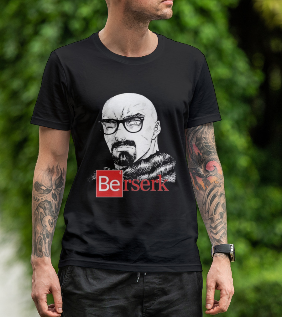 Breaking Bad Walter White Berserk Fusion T-Shirt