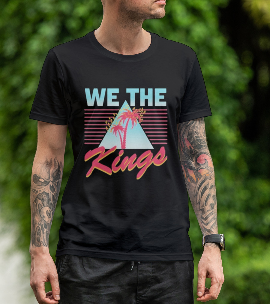 We The Kings Palm Trees Tropical Retro Style T-Shirt
