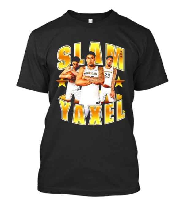 Michigan SLAM Yaxel Lendeborg Basketball Stars T-Shirt