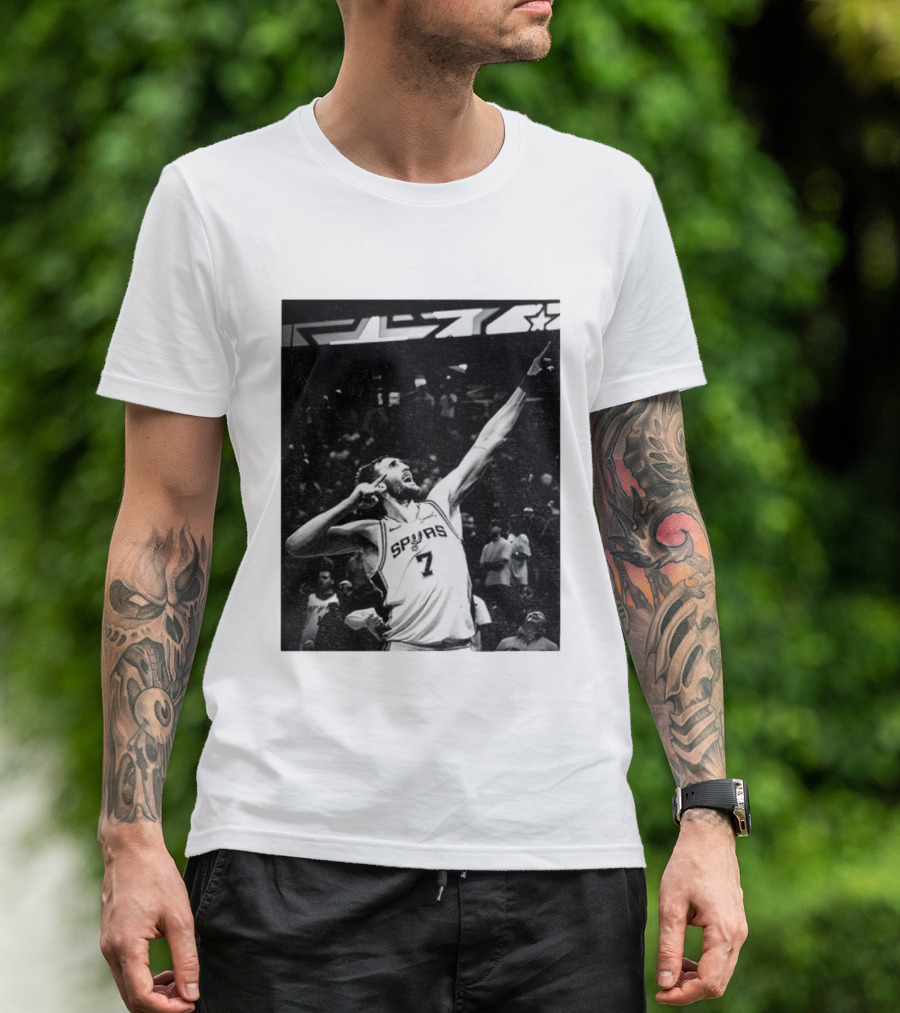 De’Aaron Fox Luke Kornet San Antonio Spurs Basketball Vintage T-Shirt