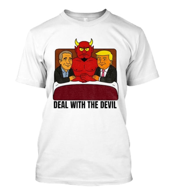 Deal With The Devil Trump Epstein Satan South Park T-Shirt