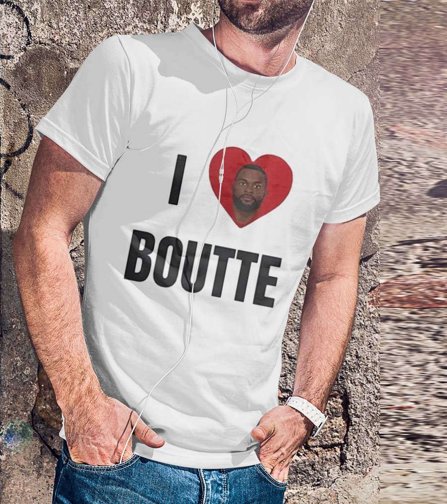 I Love Boutte New England Patriots Kayshon Boutte T-Shirt