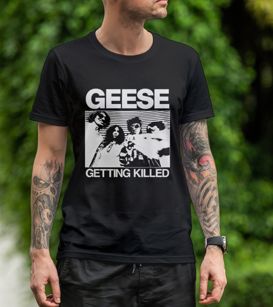 Cameron Winter Emily Green Dominic DiGesu Max Bassin Geese Getting Killed Tour T-Shirt