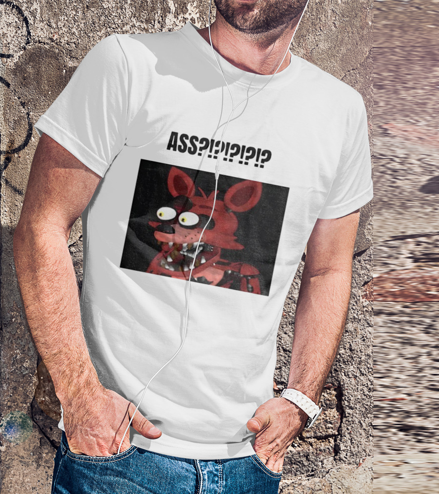 FNAF Foxy Character Surprise Reaction Five Nights At Freddy's T-Shirt