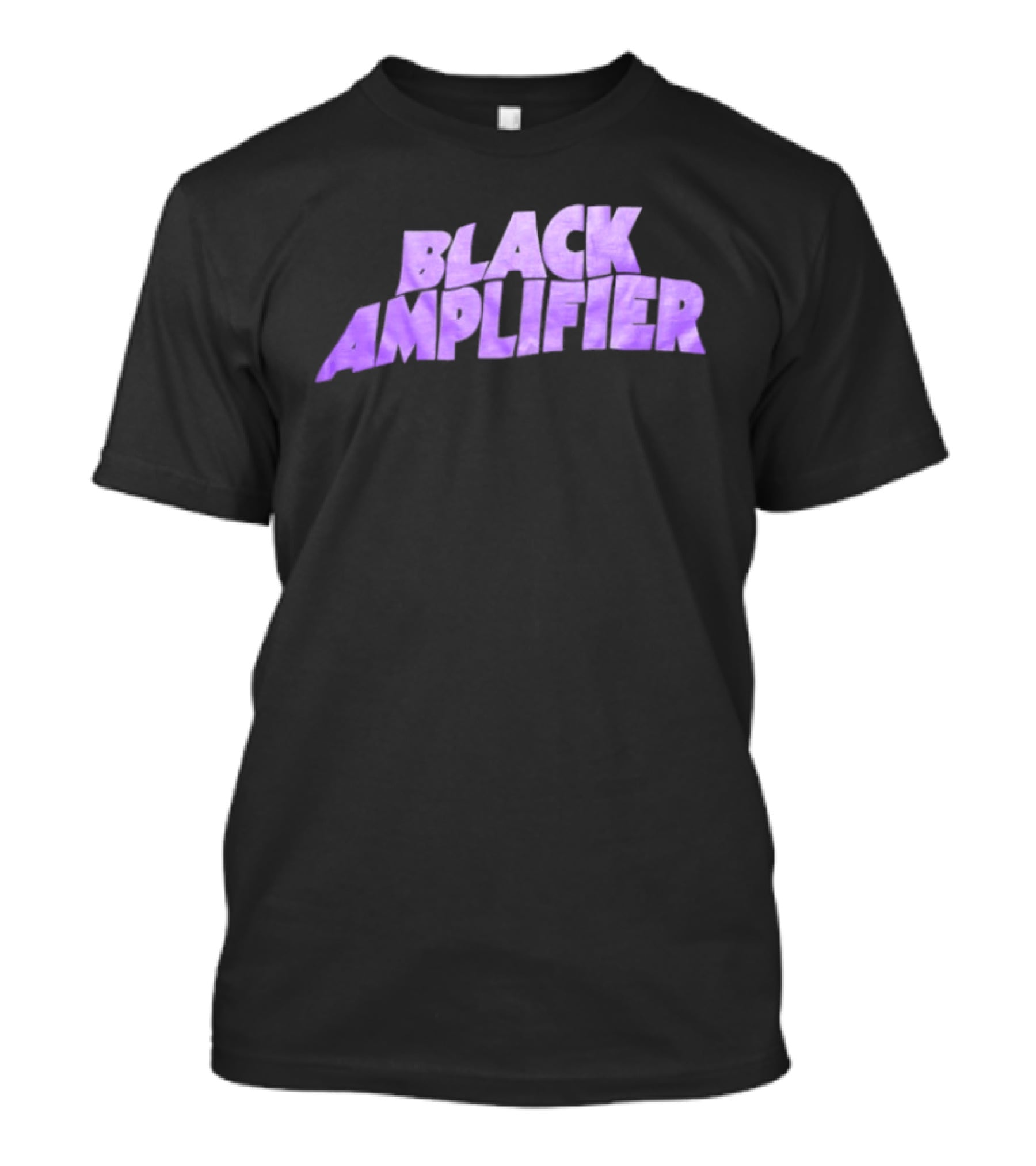 Black Amplifier Purple T-Shirt