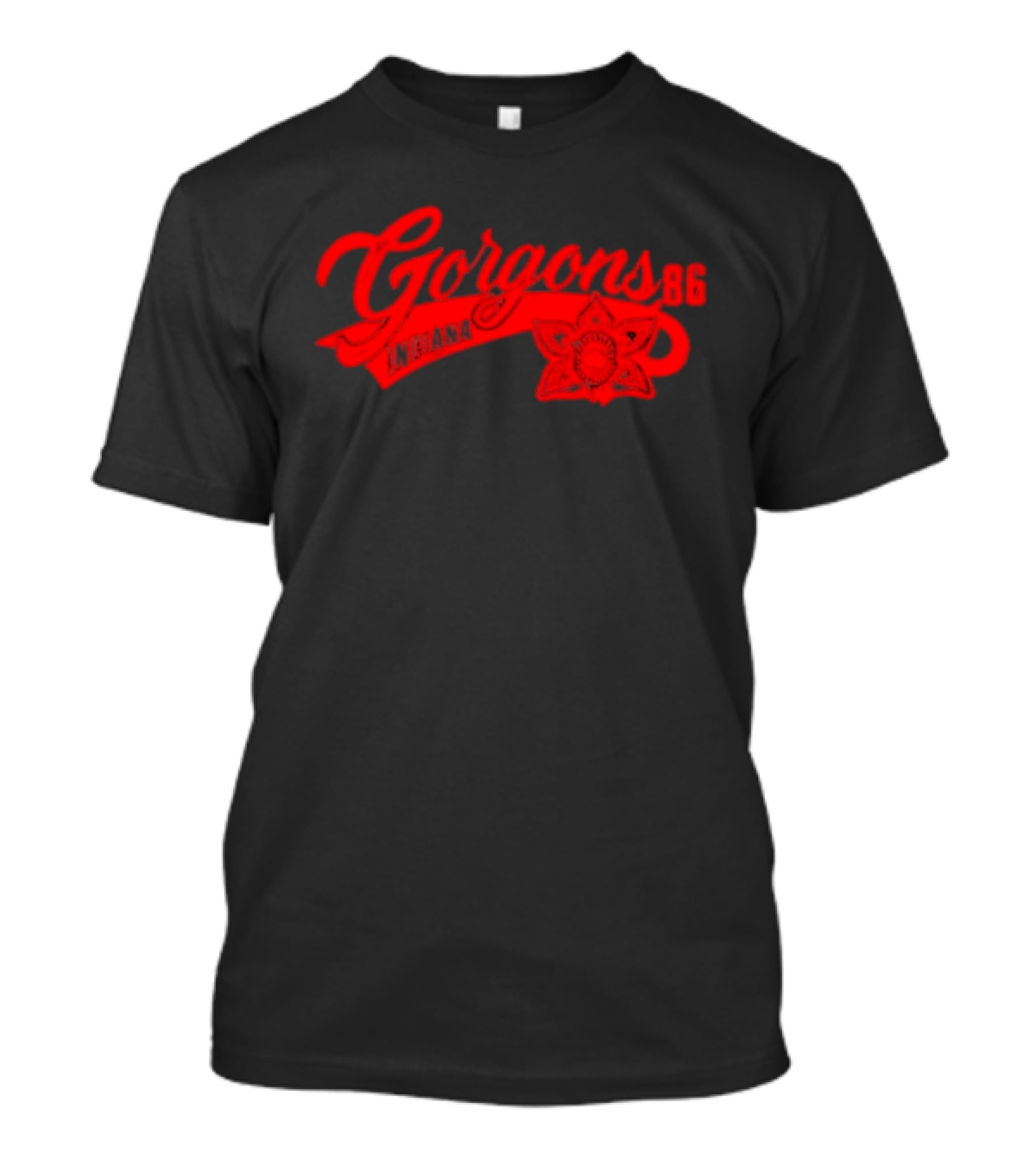 Gorgons 86 Indiana Red Flower T-Shirt