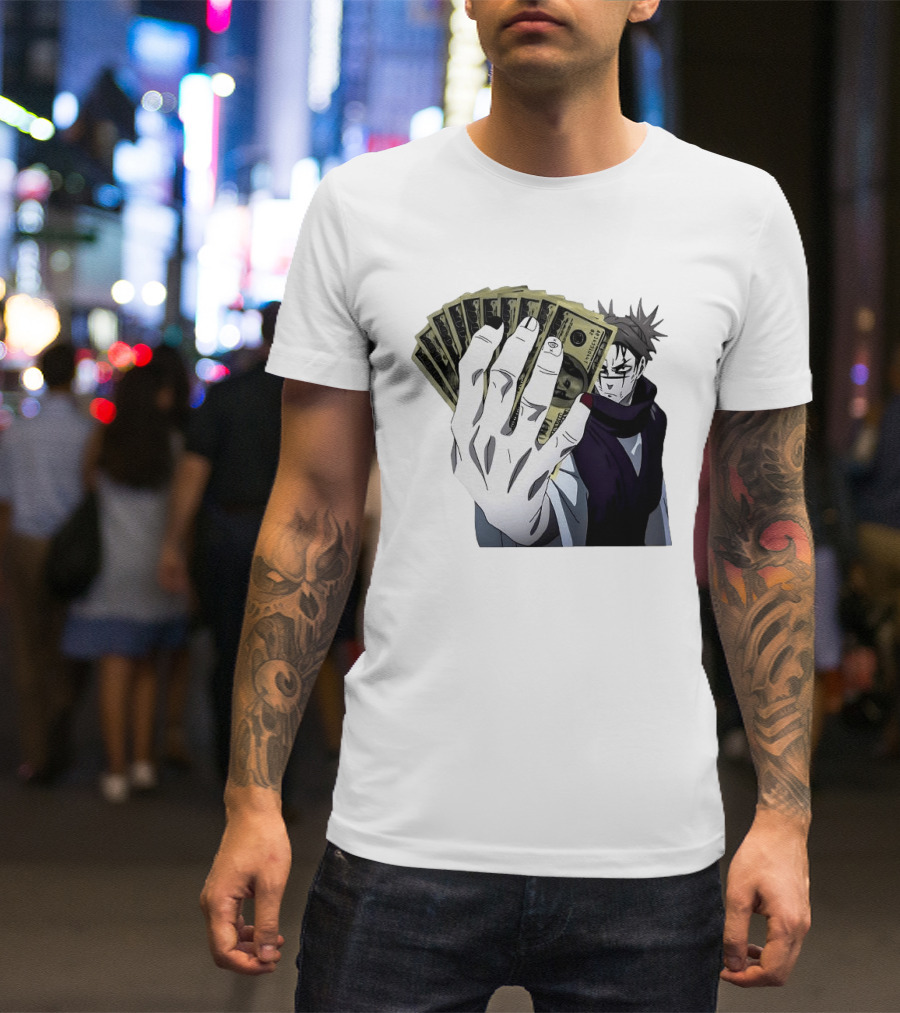 Choso Jujutsu Kaisen Money Fan Anime T-Shirt