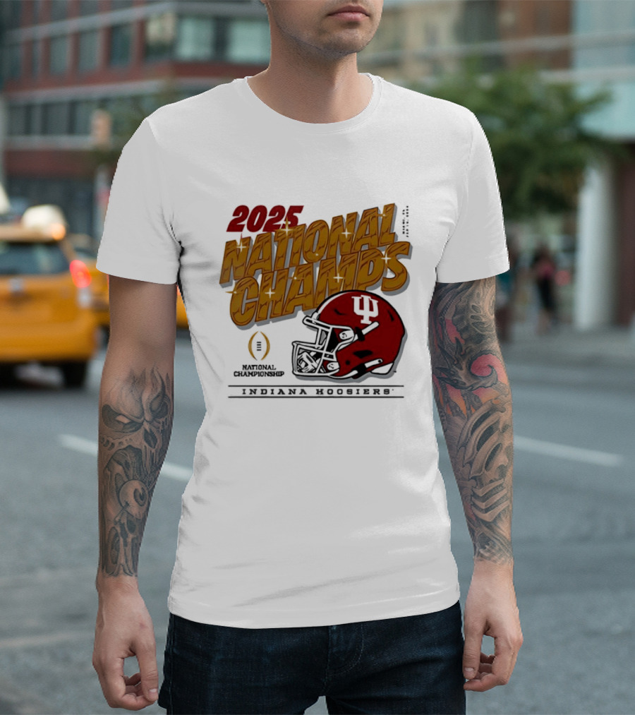 2025 National Champs Indiana Hoosiers Football Champions T-Shirt