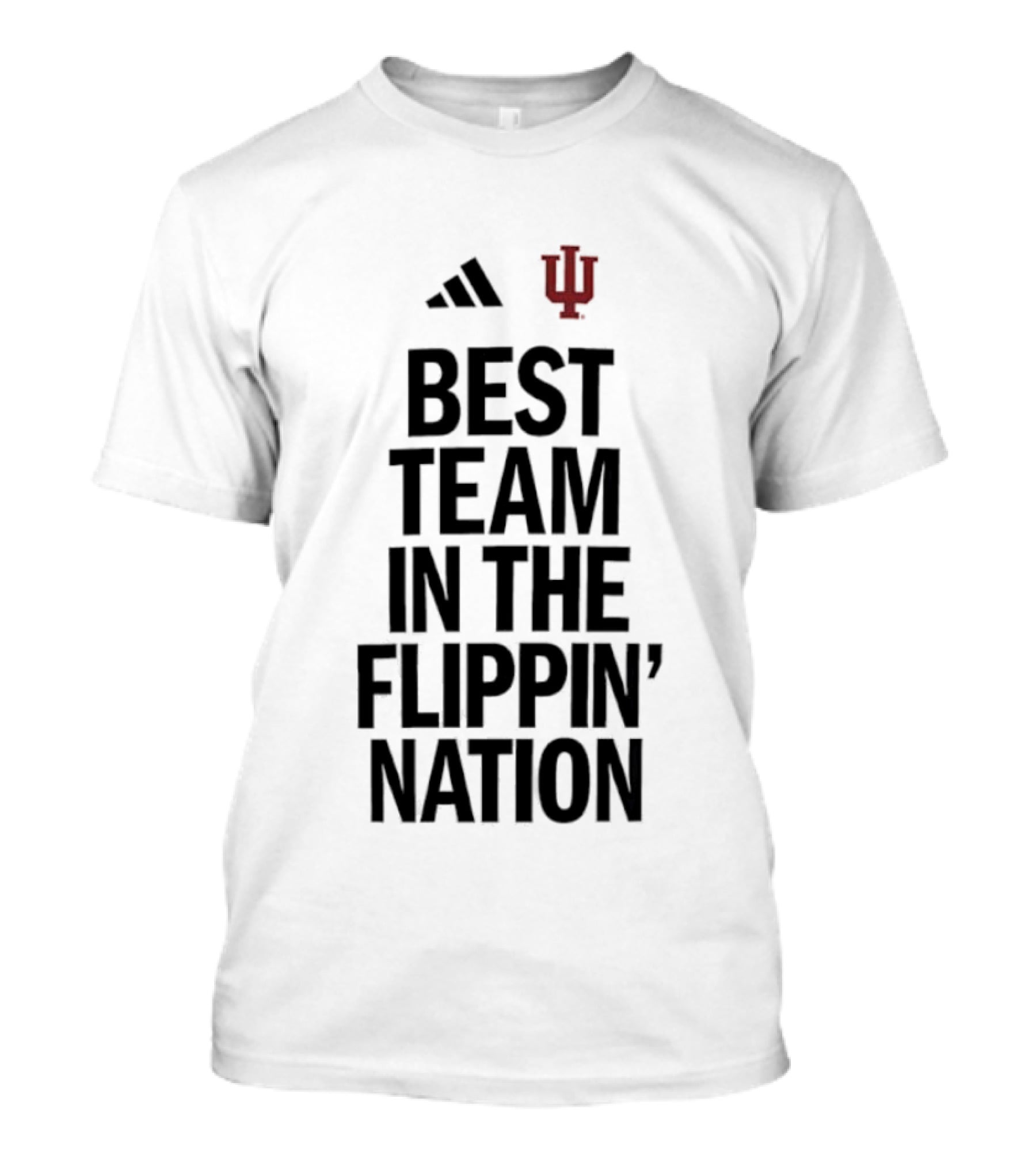 Adidas Indiana Hoosiers Best Team In The Flippin' Nation IU T-Shirt