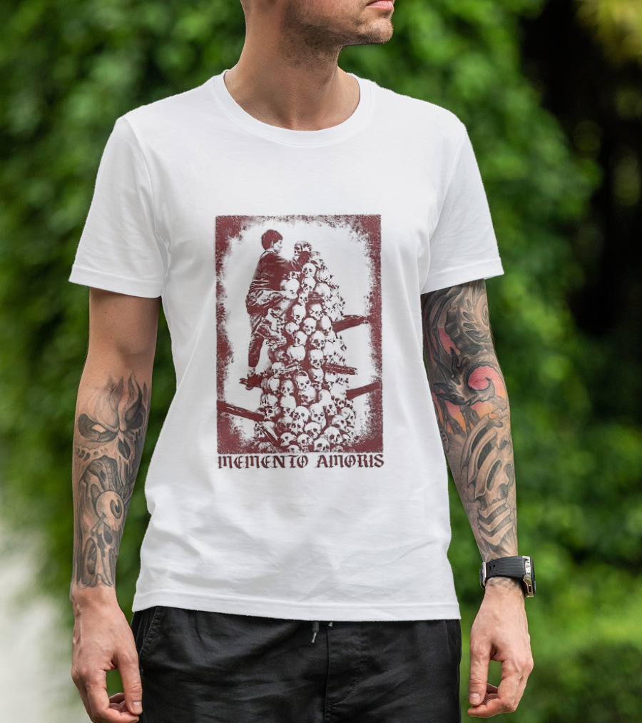 Memento Amoris Gothic Horror Skeleton Climber T-Shirt
