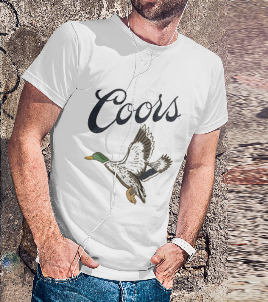 Coors Mallard By Tyler Kingston With Brass Tacks T-Shirt
