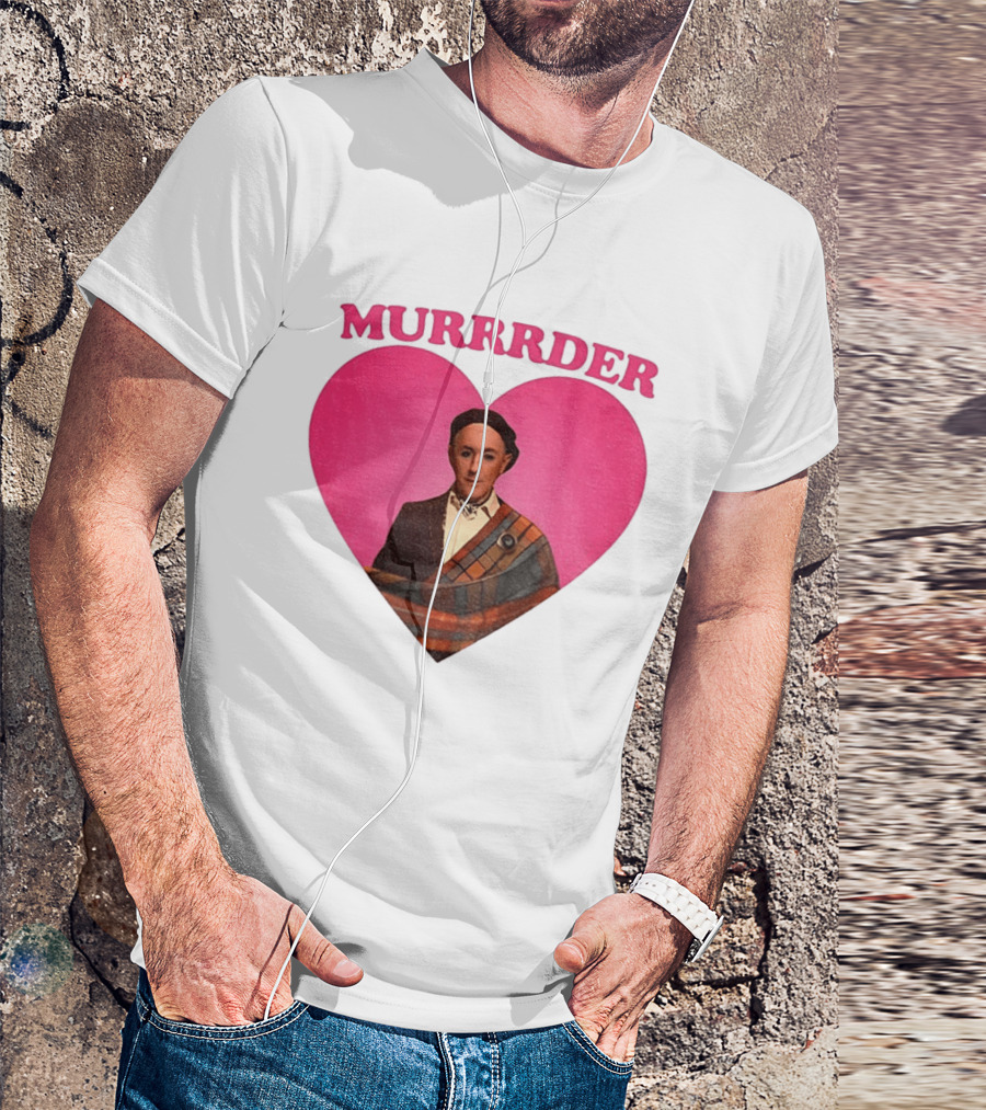 Alan Cumming Murrrder Heart Pink Love The Traitors TV Show T-Shirt